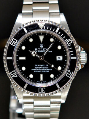 Sea Dweller 16600 Z Series 2007 4000ft Box&Papers