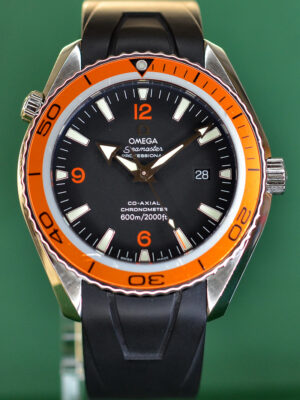 Seamaster 45.5mm Planet Ocean 600M Orange CoAxial