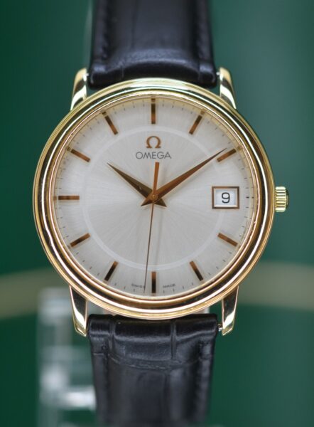 De Ville Prestige Date 18k Yellow Gold With Papers